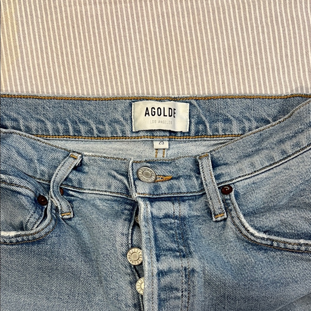 Agolde Riley Cropped Jean - Picture 3 of 4